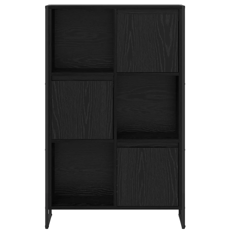 Bibliothèque Chêne noir 68 x 30 x 108.5 cm Bois d'ingénierie - 6