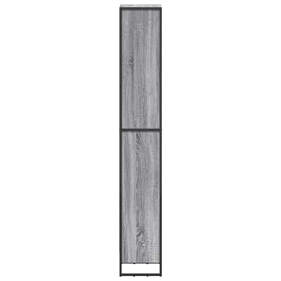 Bibliothèque Gris Sonoma 40 x 30 x 189,5 cm Bois d'ingénierie - 6