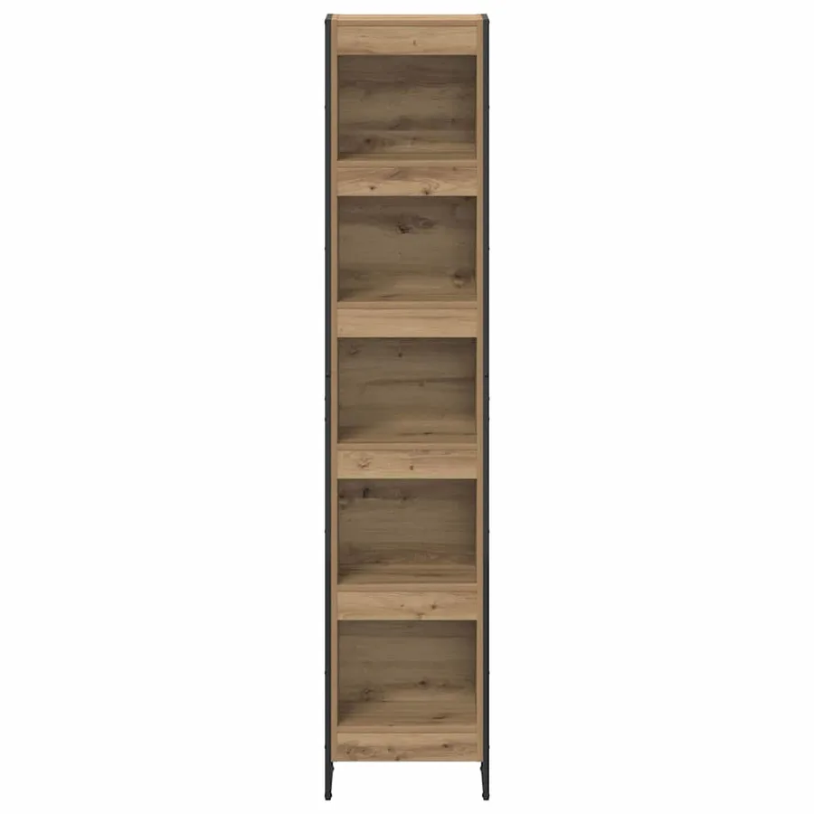 Bibliothèque 40 x 30 x 189,5 cm Bois d'ingénierie Chêne artisan - 5