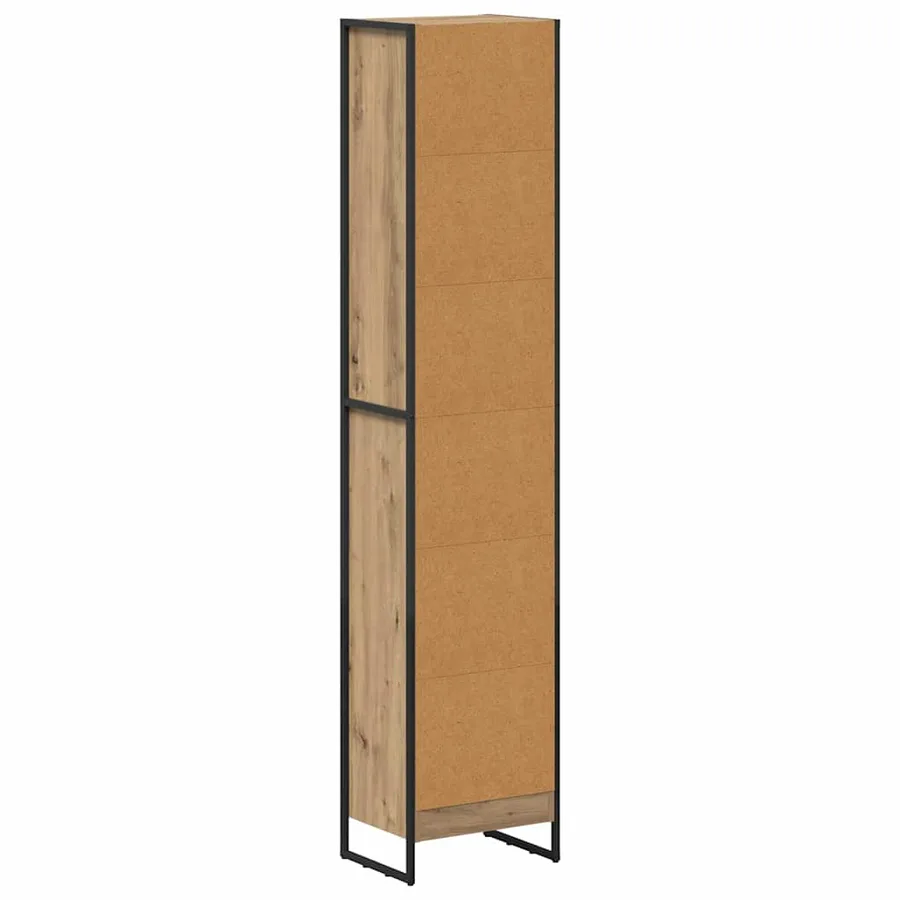 Bibliothèque 40 x 30 x 189,5 cm Bois d'ingénierie Chêne artisan - 7