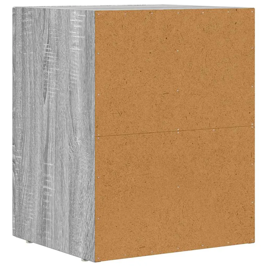 Table de chevet ELST Gris Sonoma 40 x 35 x 50 cm - 6
