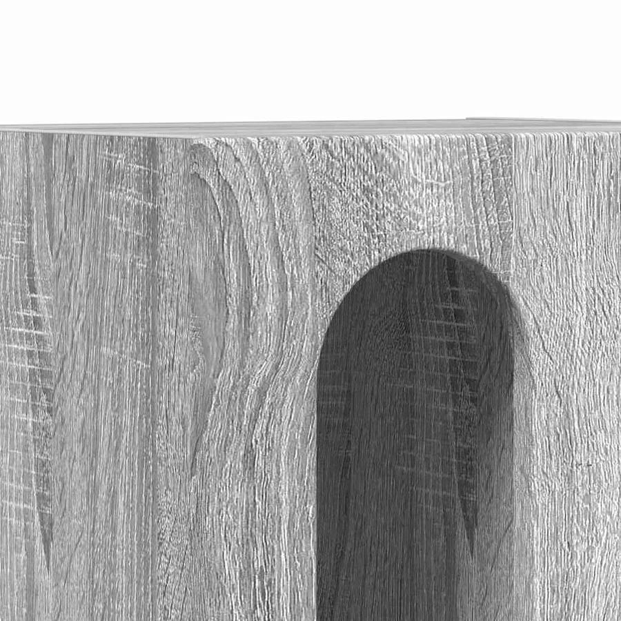 Table de chevet ELST Gris Sonoma 40 x 35 x 50 cm - 7