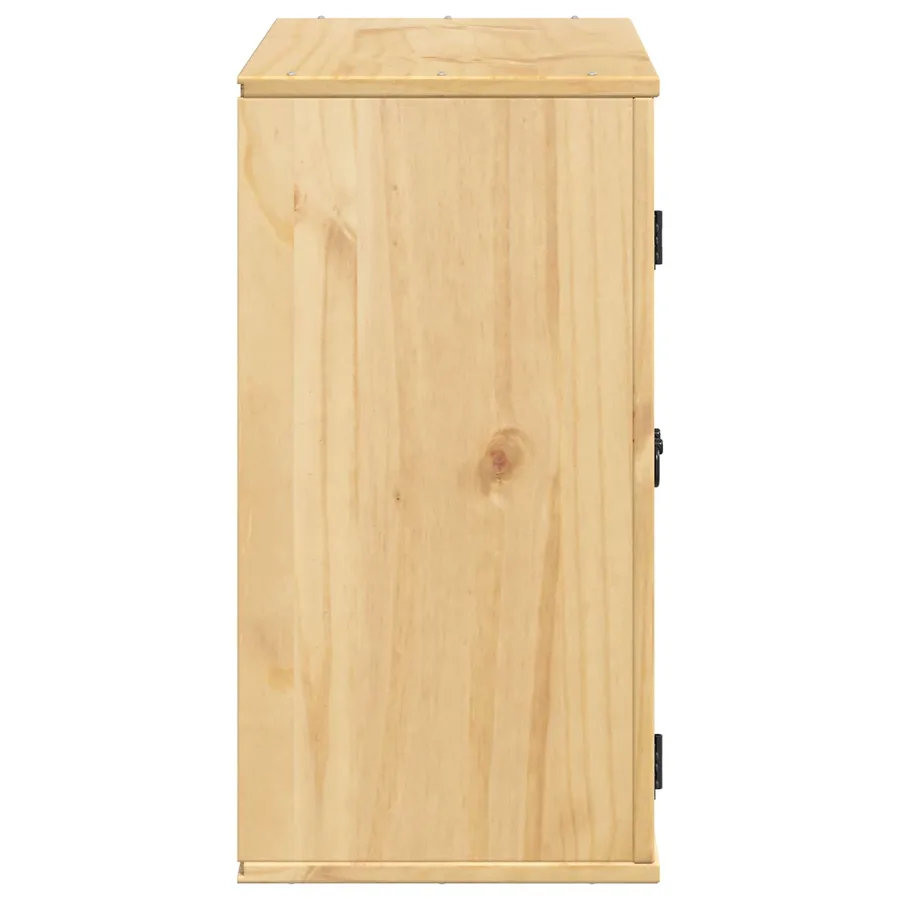 Armoire SKI Brun Miel 60 x 32 x 60 cm Pin massif - 7