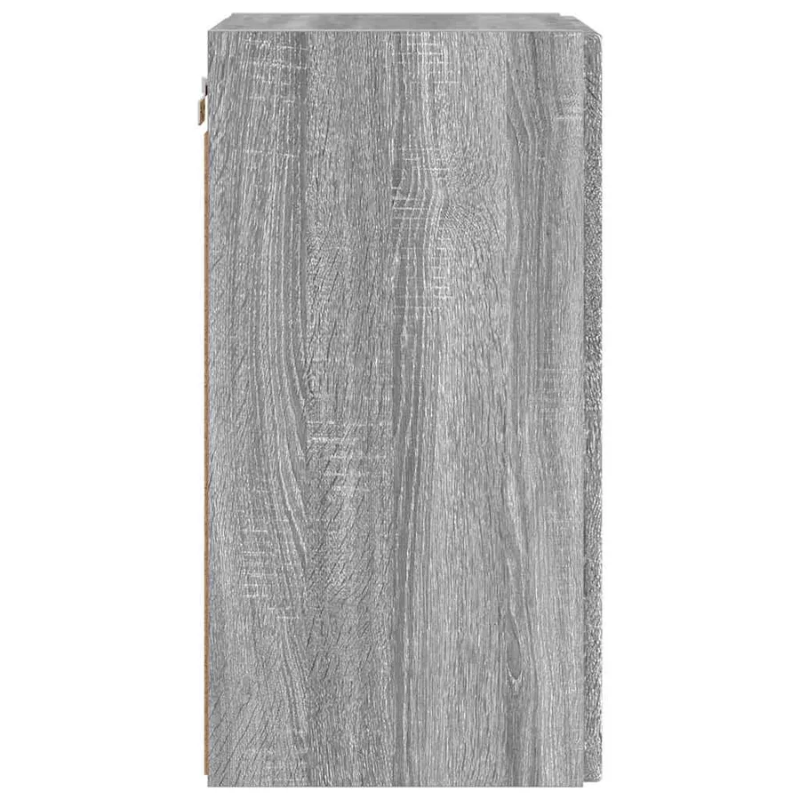 Meuble TV mural Gris Sonoma 30 x 31 x 60 cm Bois d'ingénierie - 7