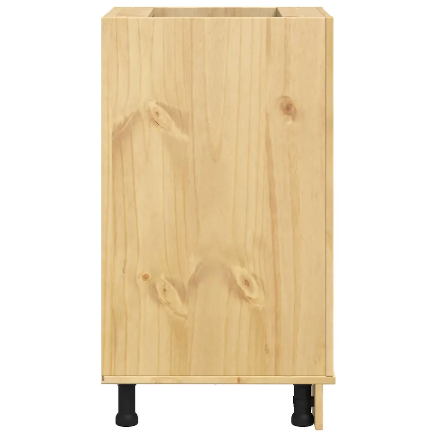 Armoire SKI Brun Miel 40 x 46 x 81 cm Pin massif - 7