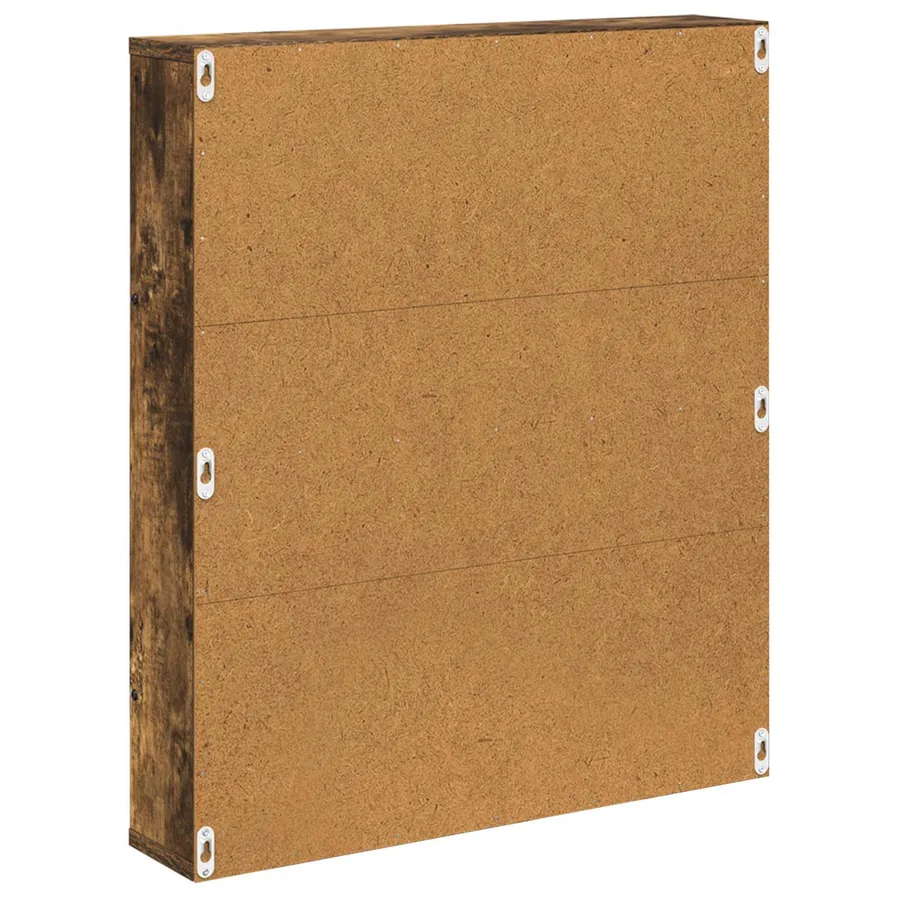 Étagère à magazines avec étagère Chêne fumé 60 x 12 x 70 cm - 7