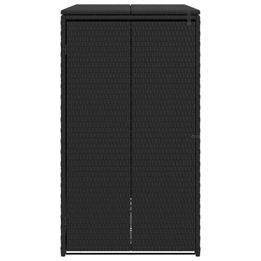 Boîte de poubelle Noir 65 x 80 x 115 cm Polyéthylène - 5