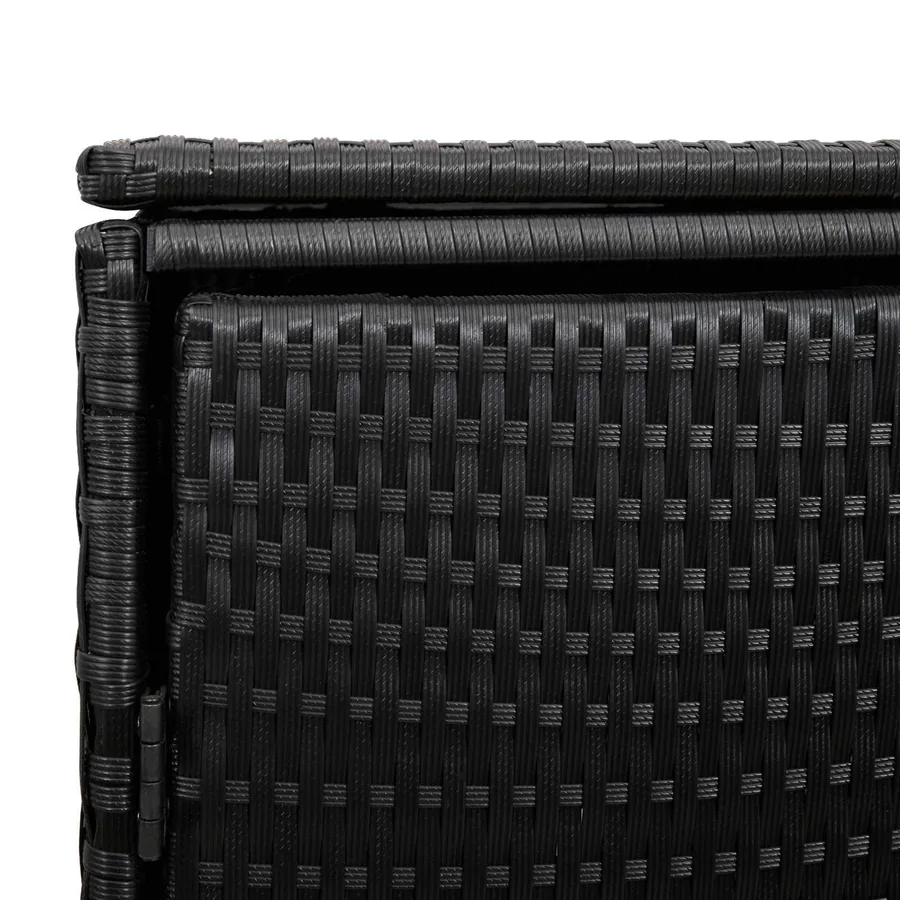 Boîte de poubelle Noir 65 x 80 x 115 cm Polyéthylène - 9