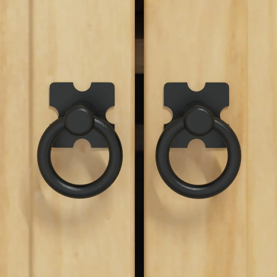 Armoire avec tiroir avec porte SKI 10 pcs Brun Miel Pin massif - 12
