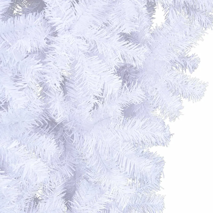 Sapin de Noël artificiel avec 300 LED Blanc 240 cm PVC et Acier - 11