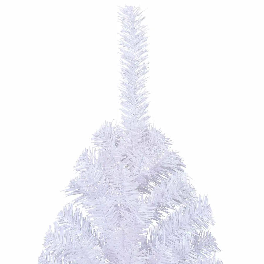 Sapin de Noël artificiel avec 300 LED Blanc 240 cm PVC et Acier - 7