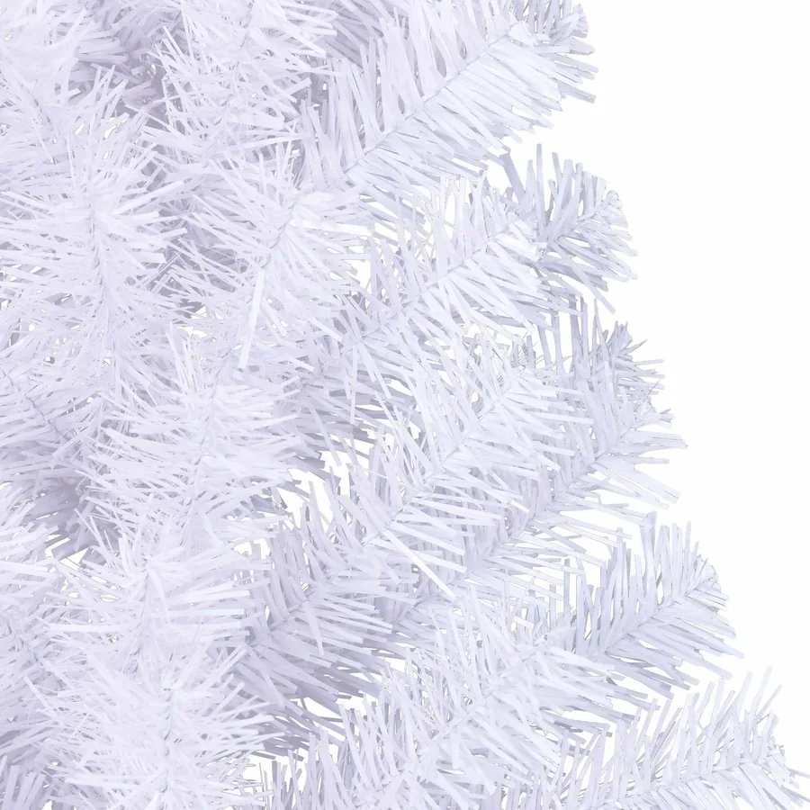 Sapin de Noël artificiel avec 150 LED Blanc 150 cm PVC et Acier - 15