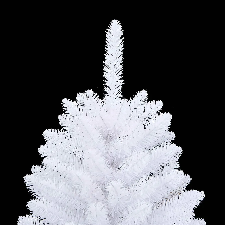 Sapin de Noël Artificiel à Branches Articulées Blanc 120 cm - 8