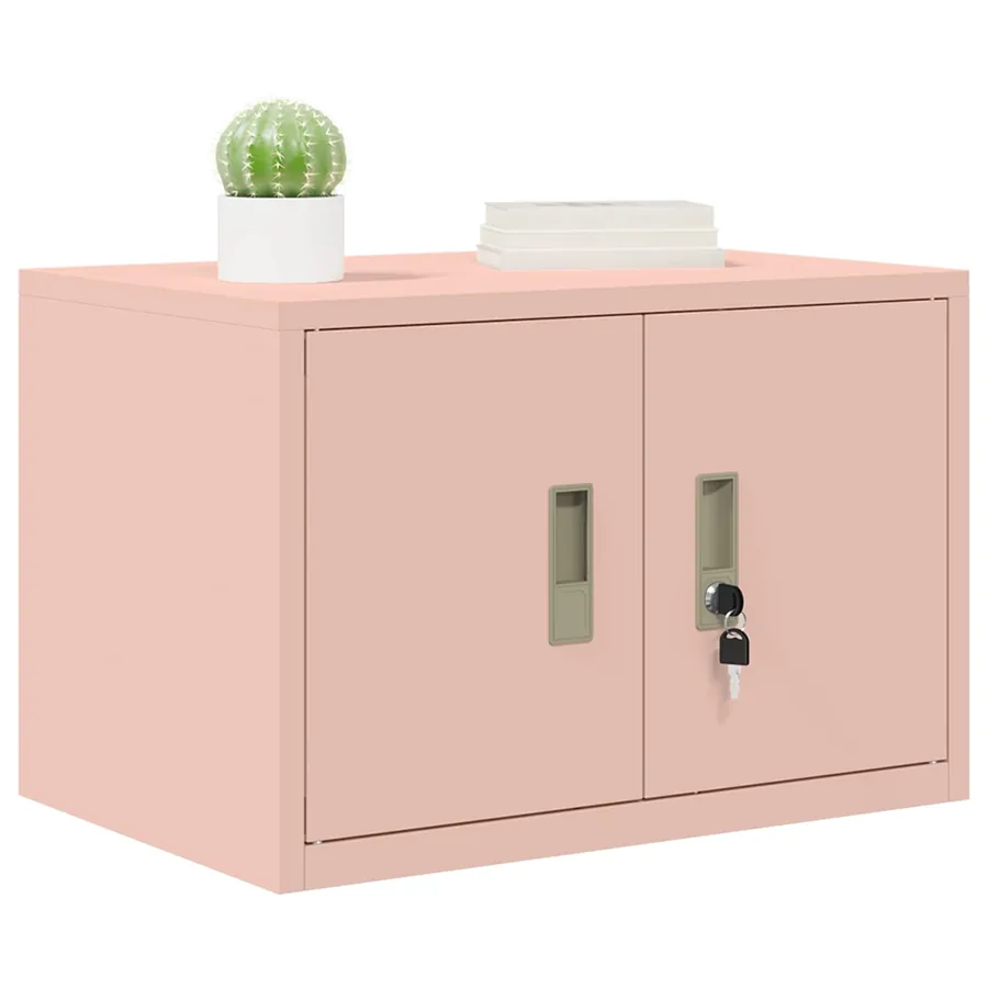 Armoire de rangement Rose 60 x 40 x 40 cm Acier - 3