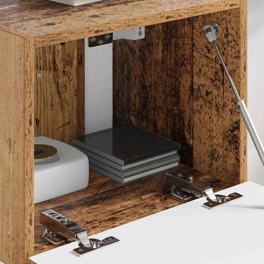 Meuble TV mural Bois Ancien 39 x 31 x 29,5 cm Bois d'ingénierie - 4