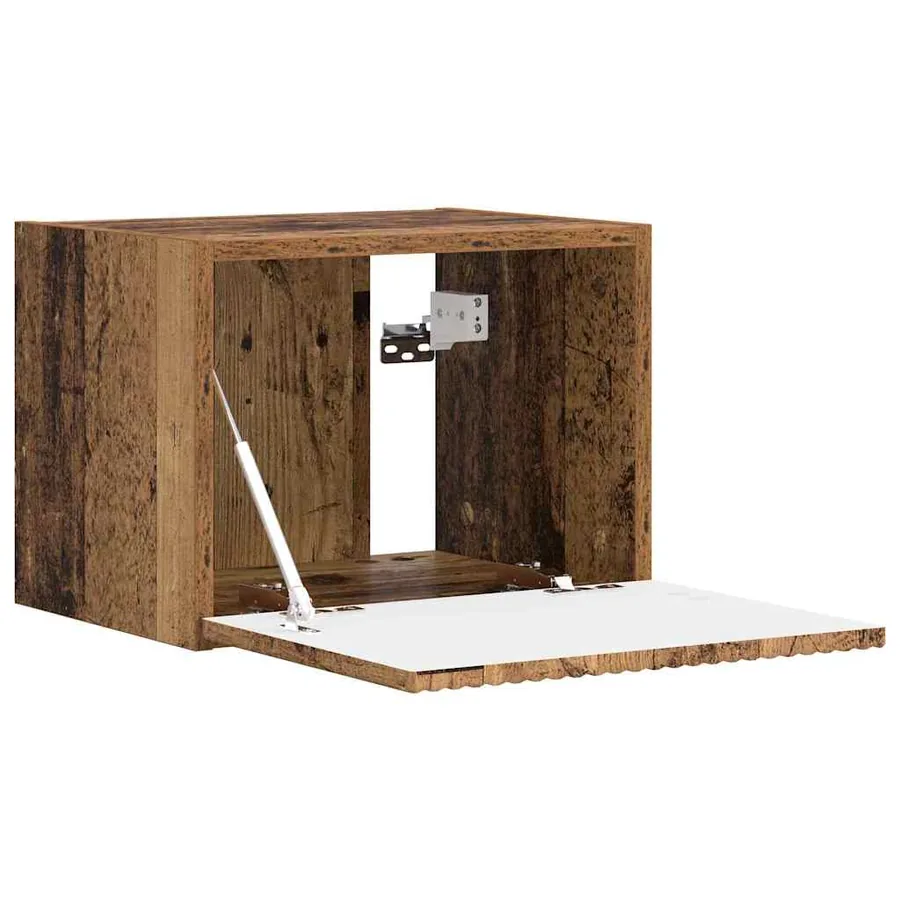 Meuble TV mural Bois Ancien 39 x 31 x 29,5 cm Bois d'ingénierie - 5
