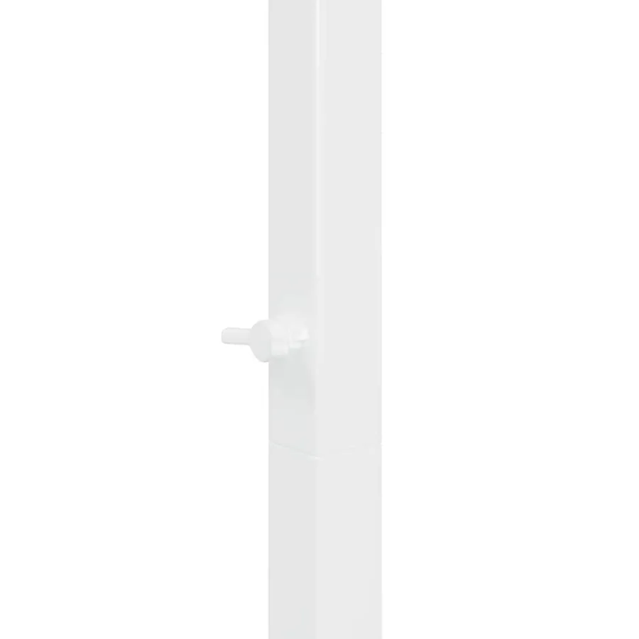 Arche de mariage Blanc 150 x 49,5 x 200 cm Acier - 8