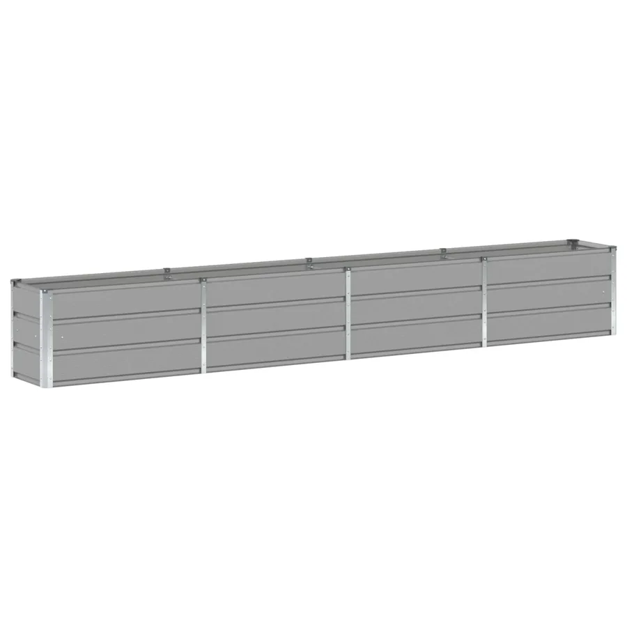 Jardinière Gris clair 320 x 40 x 45 cm Acier - 2
