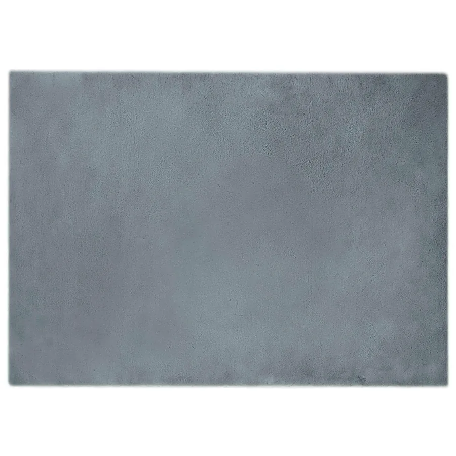 Tapis antidérapant en fausse de lapin OLITE Anthracite - 2