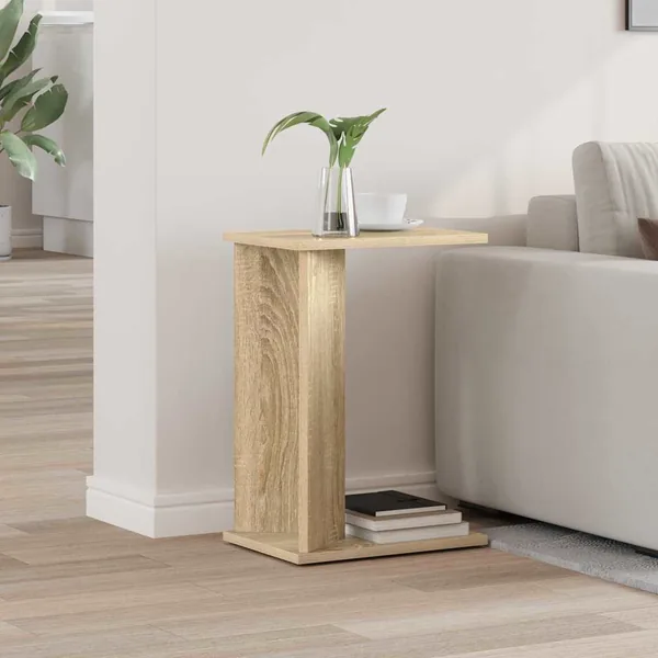 Table d'appoint Chêne Sonoma 35 x 25 x 50 cm Bois d'ingénierie