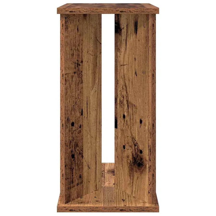 Table d'appoint Bois ancien 35 x 25 x 50 cm Bois d'ingénierie - 6