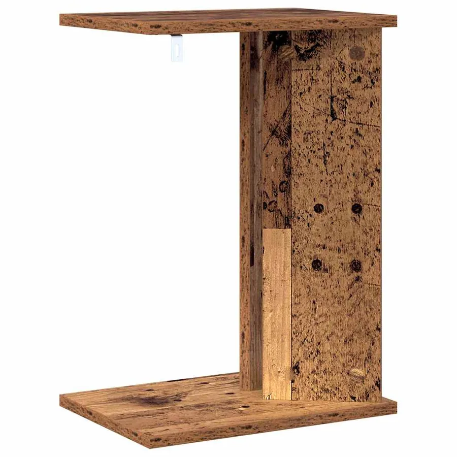 Table d'appoint Bois ancien 35 x 25 x 50 cm Bois d'ingénierie - 7