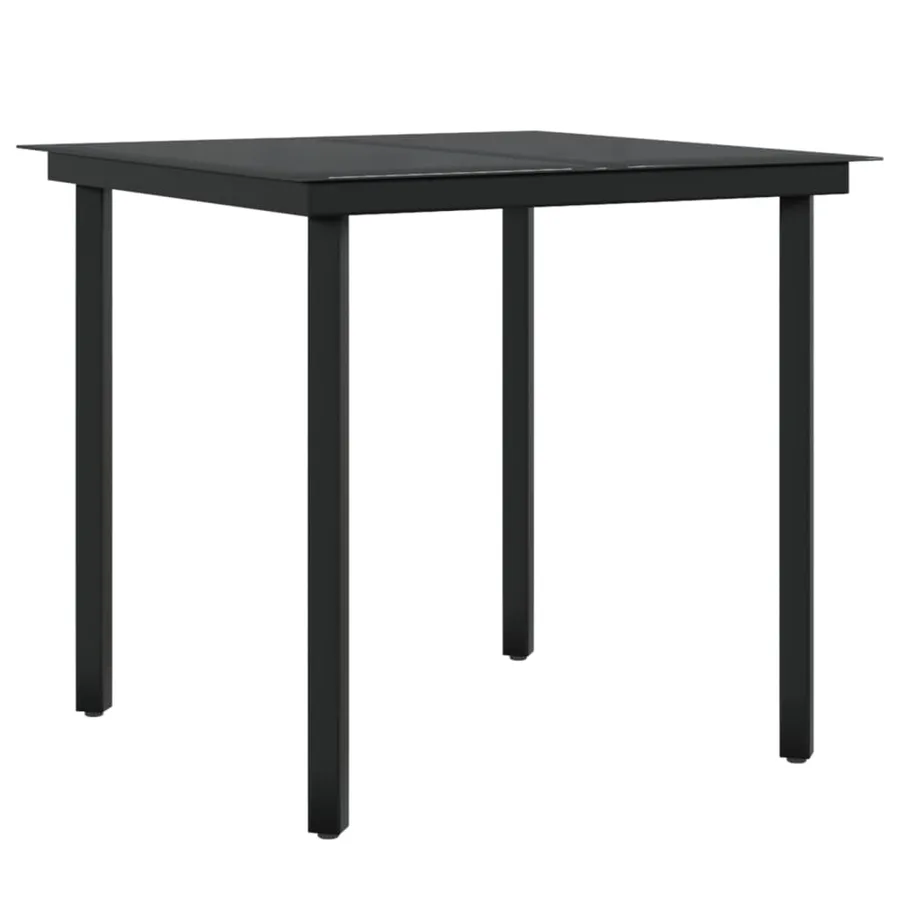 Ensemble à manger de jardin et coussins 5 pcs Marron - 5