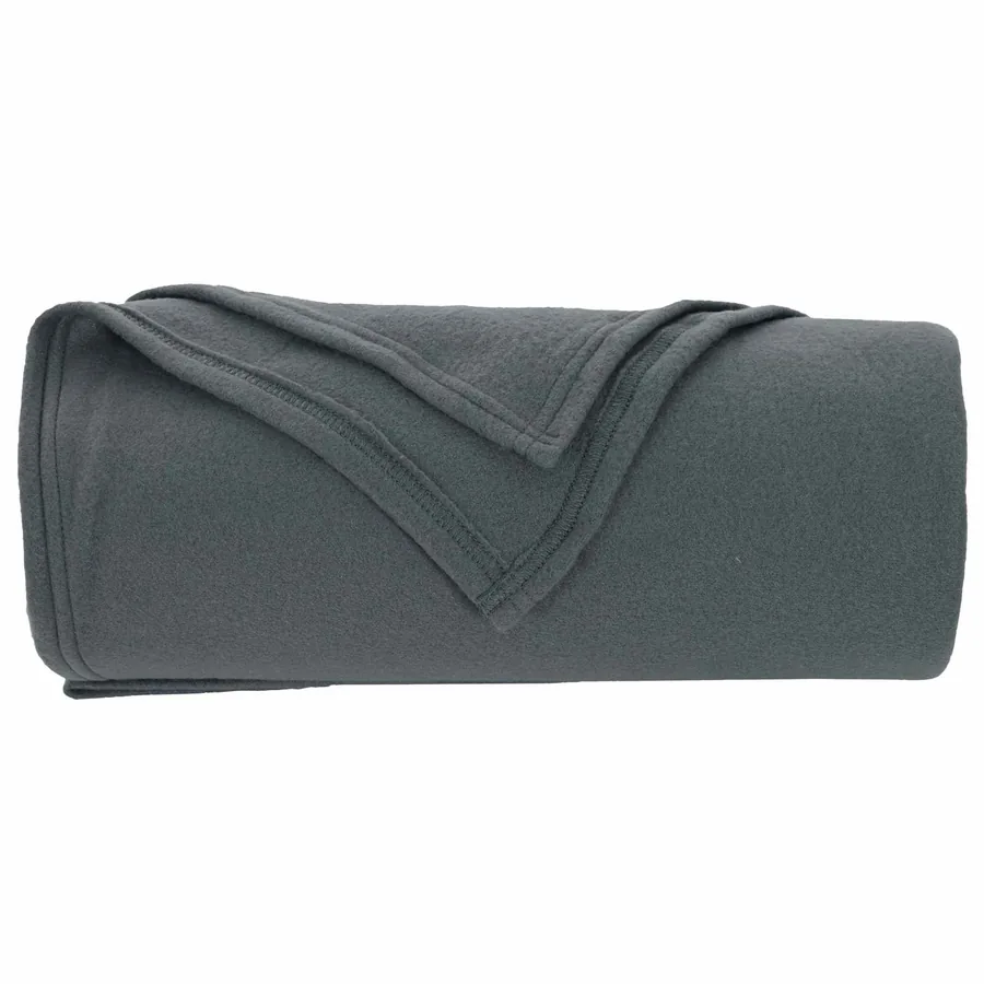 Jeté Gris foncé 200 x 150 cm Toison - 4