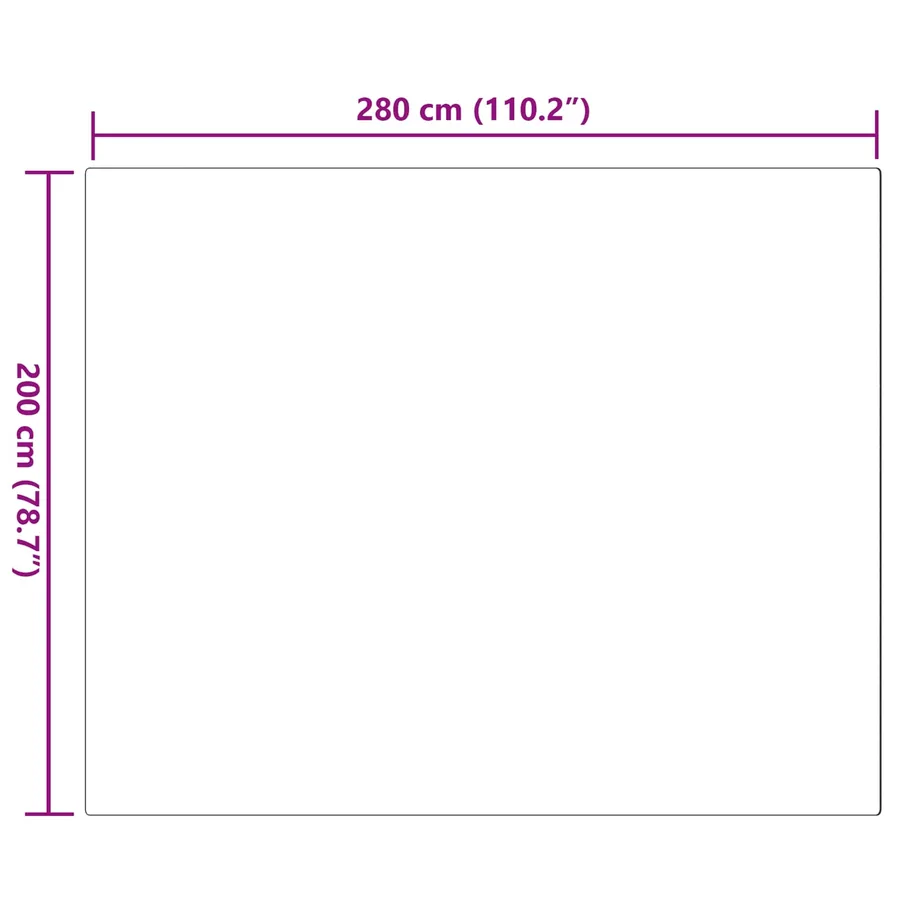 Tapis antidérapant en fausse de lapin OLITE Gris 200 x 280 cm - 10
