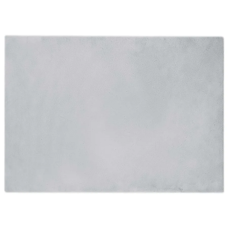 Tapis antidérapant en fausse de lapin OLITE Gris 200 x 280 cm - 2
