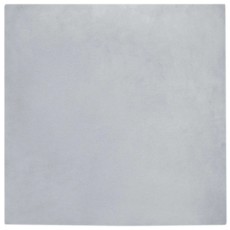 Tapis antidérapant en fausse de lapin OLITE Gris 240 x 240 cm - 2