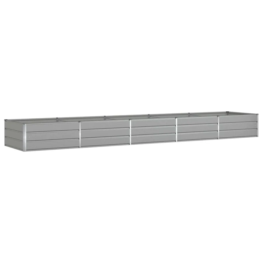 Jardinière Gris clair 480 x 100 x 45 cm Acier galvanisé - 2