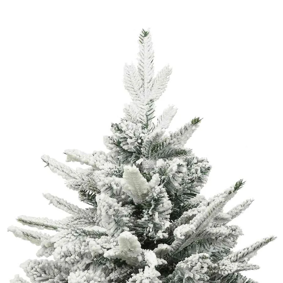 Arbre de Noël artificiel pré-éclairé avec ensemble de boules - 15