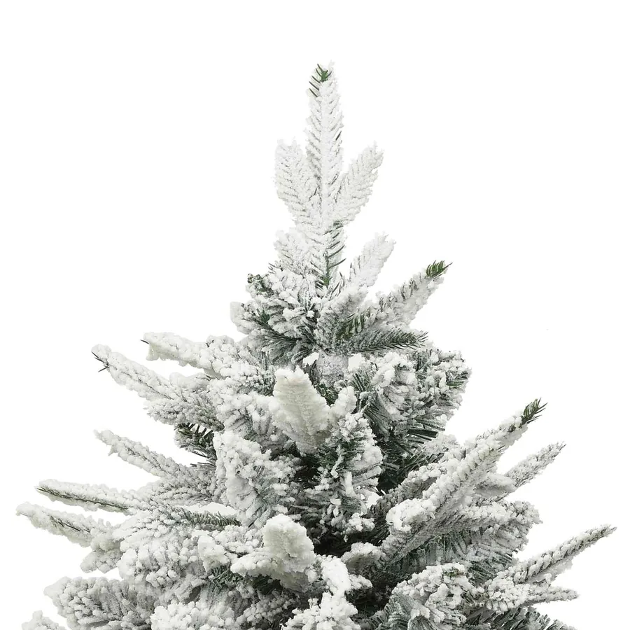 Arbre de Noël artificiel pré-éclairé avec ensemble de boules - 17