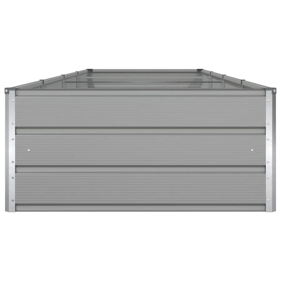 Jardinière Gris clair 385 x 100 x 45 cm Acier galvanisé - 6