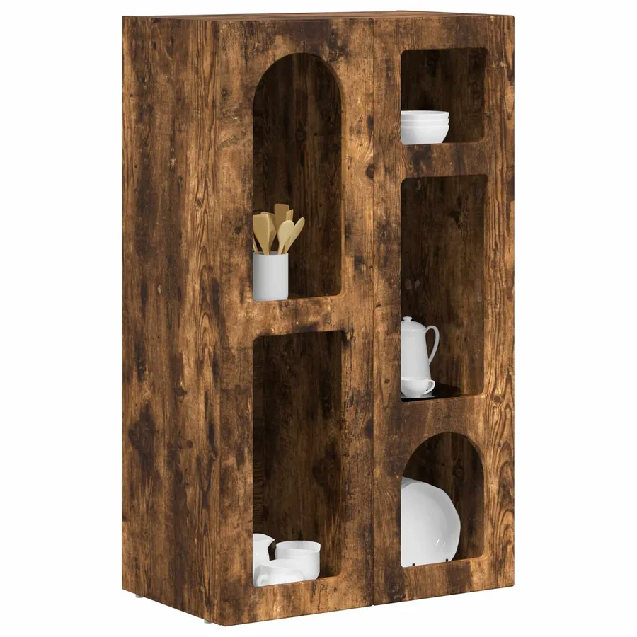 Buffet ELST Chêne fumé 59 x 35 x 100,5 cm Bois d'ingénierie - 3