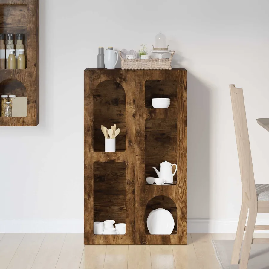 Buffet ELST Chêne fumé 59 x 35 x 100,5 cm Bois d'ingénierie - 4