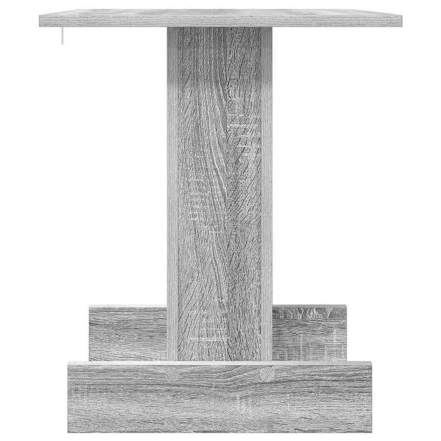 Table d'appoint Gris Sonoma 44,5 x 45 x 55 cm Bois d'ingénierie - 6