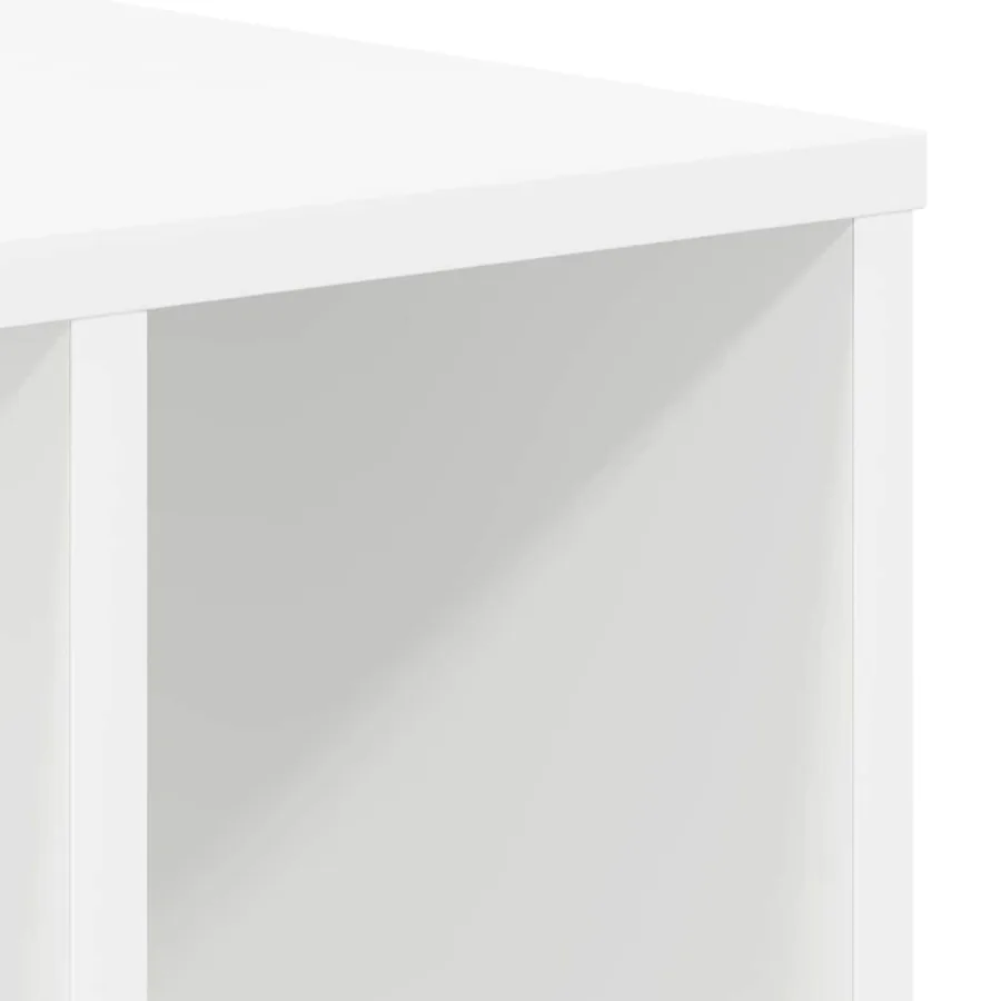 Table d'appoint 2 pcs Blanc 37 x 32 x 40 cm Bois d'ingénierie - 9