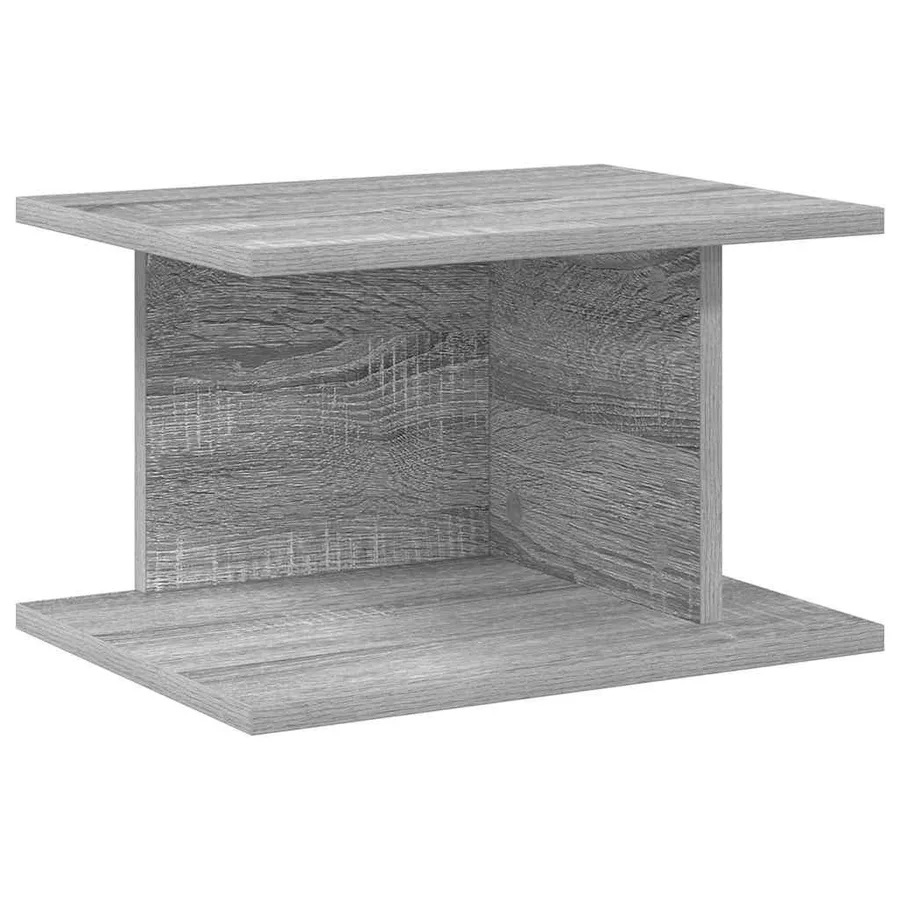 Table de chevet Gris Sonoma 40 x 30 x 25 cm Bois d'ingénierie - 2