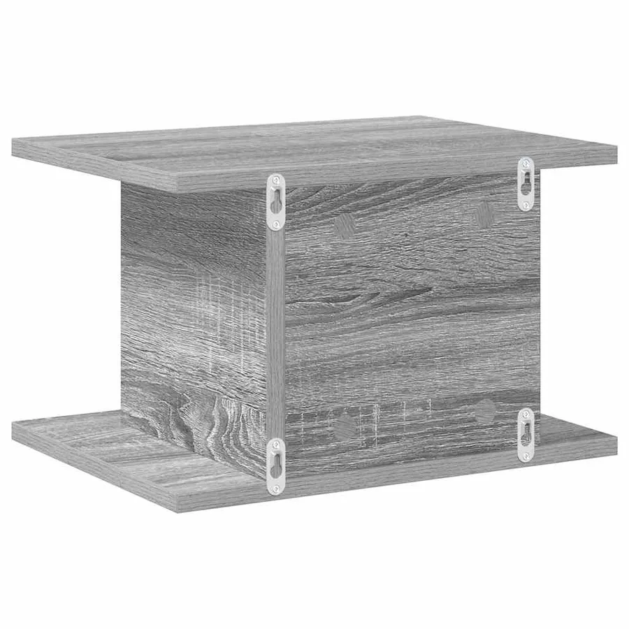 Table de chevet Gris Sonoma 40 x 30 x 25 cm Bois d'ingénierie - 7