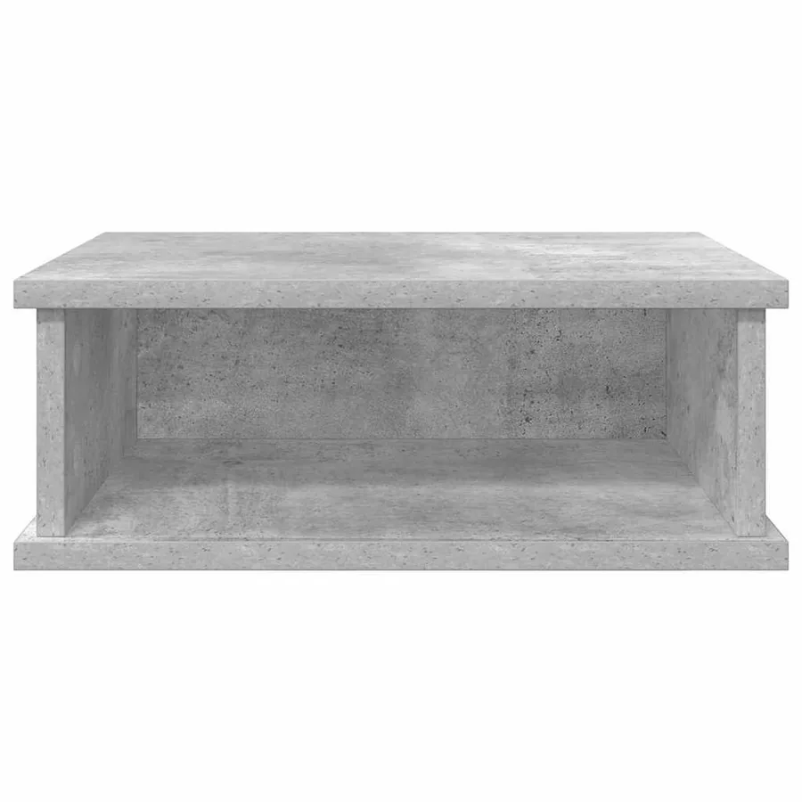 Table de chevet Gris béton 40 x 31 x 15 cm Bois d'ingénierie - 5