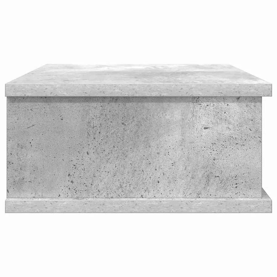 Table de chevet Gris béton 40 x 31 x 15 cm Bois d'ingénierie - 6