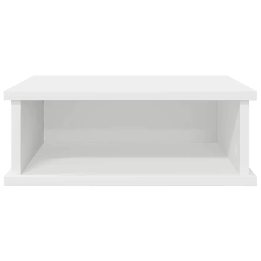Table de chevet Blanc 40 x 31 x 15 cm Bois d'ingénierie - 5