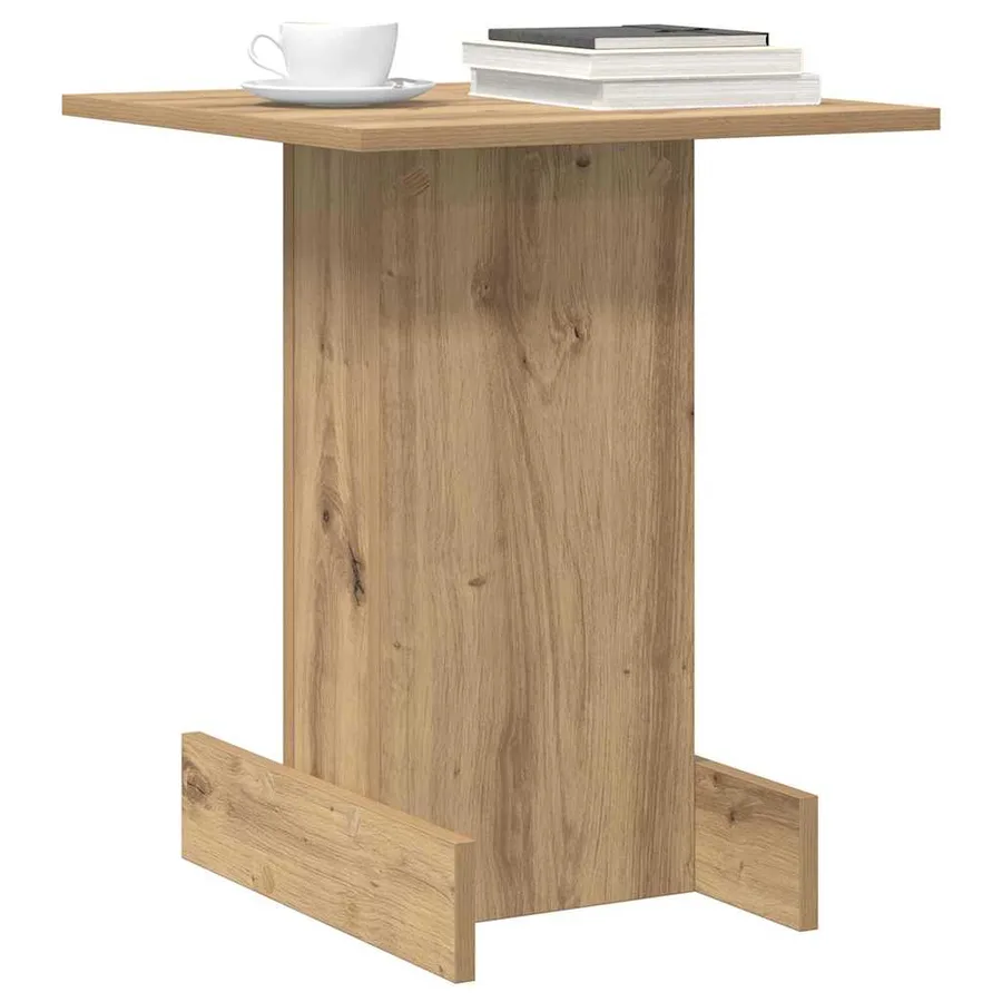 Table d'appoint Chêne artisanal 44,5 x 45 x 55 cm - 3