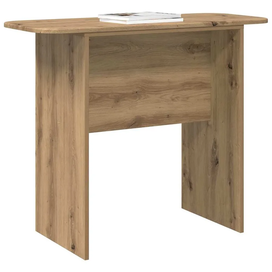 Table console Chêne artisanal 93 x 40 x 75 cm Bois d'ingénierie - 3