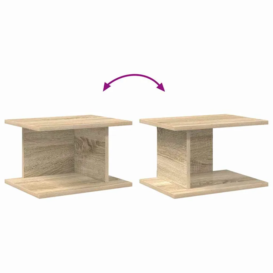 Table de chevet 2 pcs Chêne Sonoma 40 x 30 x 25 cm - 11