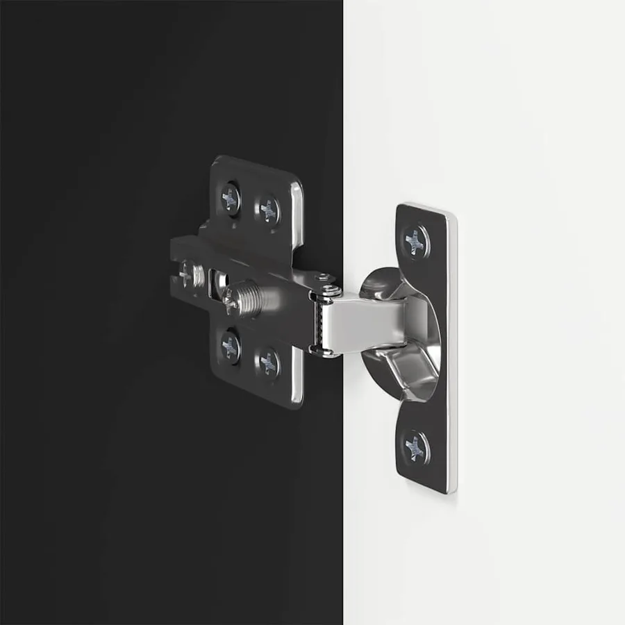 Meuble TV mural Noir 59,5 x 31 x 60 cm Bois d'ingénierie - 8