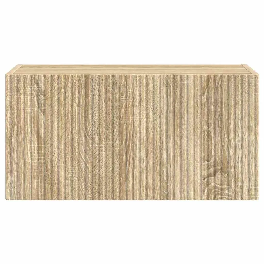 Meuble TV mural Sonoma 60 x 31 x 29,5 cm Bois d'ingénierie - 6