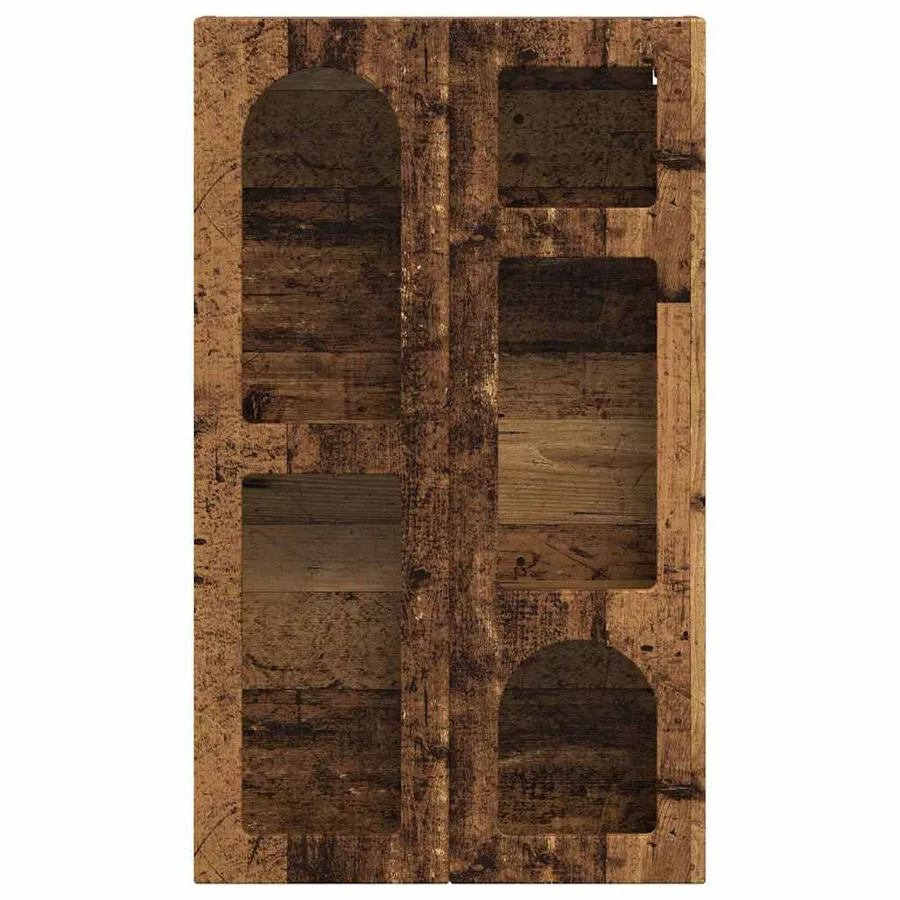 Armoire suspendue ELST Bois ancien 59 x 20 x 100 cm - 5